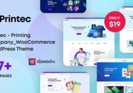 Printec Printing Company WooCommerce WordPress Theme Nulled Free Download