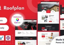 Roofplan Roofing Services WordPress Theme + RTL Nulled Free Download