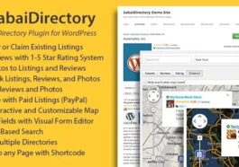 Sabai Directory Plugin for WordPress Nulled Free Download