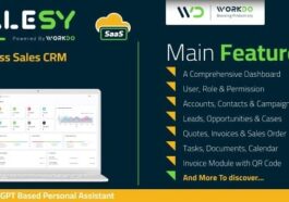 Salesy SaaS CRM for business Nulled Free Download