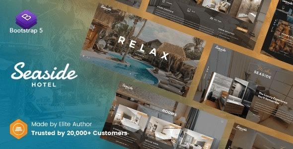 Seaside Hotel Booking WordPress Theme Nulled Free Download