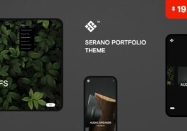 Serano Creative Portfolio Theme Nulled Free Download