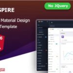 Spire Angular 16+ Material Design Admin Dashboard Template Nulled Free Download