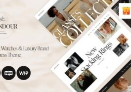 Splendour Jewelry & Watches WordPress Theme Nulled Free Download