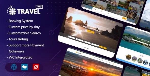 TravelWP Travel Tour Booking WordPress Theme Nulled Free Download