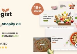 Vegist The Vegetables, Supermarket & Organic Food eCommerce Shopify Theme Nulled Free Download