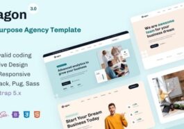 Agon Multipurpose Agency Bootstrap 5 Template Nulled Free Download