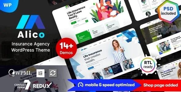 Alico Insurance WordPress Theme Nulled Free Download