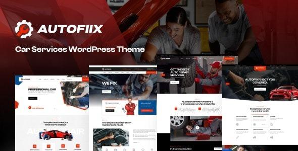 Autofiix Car Services WordPress Theme Nulled Free Download