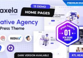 Axela Creative Agency WordPress Theme Nulled Free Download