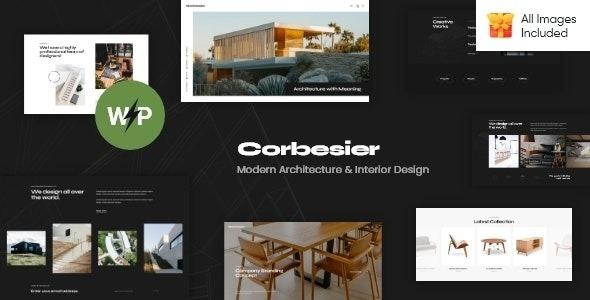 Corbesier Modern Architecture & Interior Design WordPress Theme Nulled Free Download