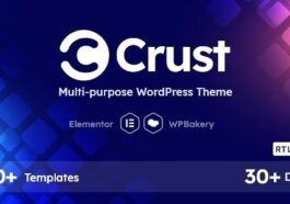 Crust Multipurpose WordPress Theme Nulled Free Download