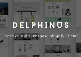 Delphinus Creative Multi-Purpose Shopify Theme Nulled Free Download