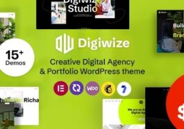 Digiwize Digital Agency & Creative Portfolio WordPress Theme Nulled Free Download