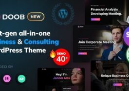 Doob Business & Consulting WordPress Theme Nulled Free Download