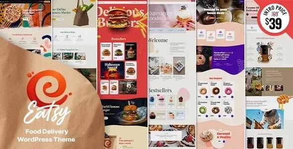 Eatsy Food Delivery WordPress Theme Nulled Free Download