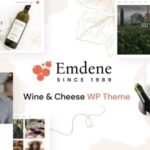 Emdene Wine & Cheese WordPress Theme Nulled Free Download