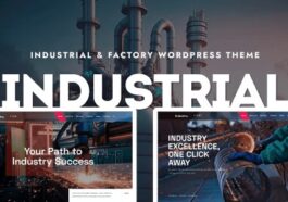 Endustry Industrial & Factory WordPress Theme Nulled Free Download