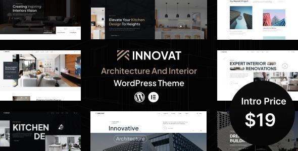Innovat Architecture & Interior Theme Nulled Free Download