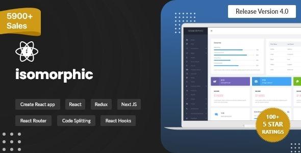 Isomorphic React Admin Dashboard Template Nulled Free Download