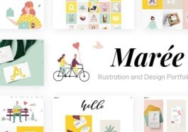 Marée Illustration and Design Portfolio Theme Nulled Free Download