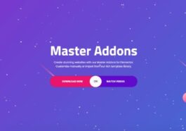 Master Addons for Elementor Nulled Free Download