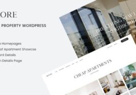 Moore Single Property WordPress Theme Nulled Free Download