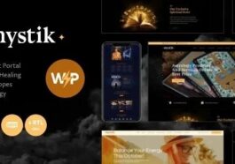 Mystik Astrology & Esoteric Horoscope Fortune Telling WordPress Theme + RTL Free Download