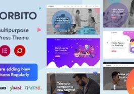 Orbito Creative Agency WordPress Theme Nulled Free Download