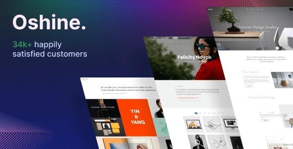 Oshine Multipurpose Creative Theme Nulled Free Download