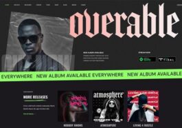 Overable Professional Music WordPress Theme Nulled Free Download