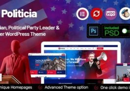 Politicia Politician & Speaker WordPress Theme Nulled Free Download