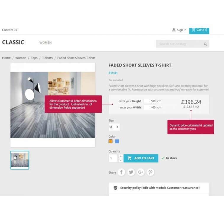 Product Price By Size Prestashop Nulled Free Download