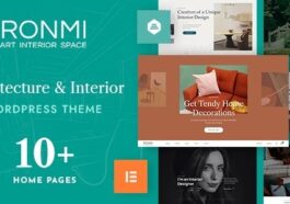 Ronmi Architecture and Interior Design WordPress Theme Nulled Free Download