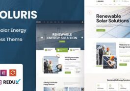 Soluris Ecology & Solar Energy WordPress Theme Nulled Free Download