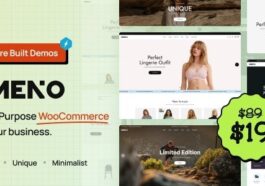 Umeno Multipurpose WooCommerce Theme Nulled Free Download