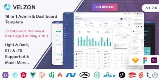 Velzon Admin & Dashboard Template Nulled Free Download