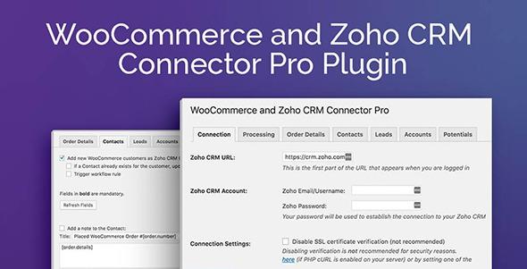 WOOCOMMERCE AND ZOHO CRM CONNECTOR PRO Nulled Free Download