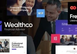 WealthCo A Fresh Business & Financial Consulting WordPress Theme Nulled Free Download