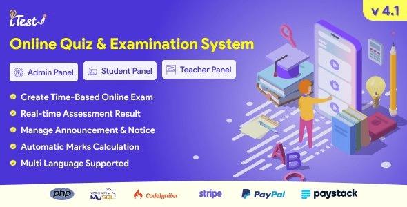 iTest Online Quiz & Examination System Nulled Free Download