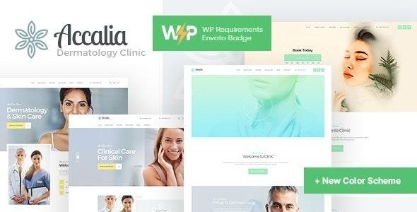 Accalia Dermatology Clinic WordPress Theme Nulled Free Download