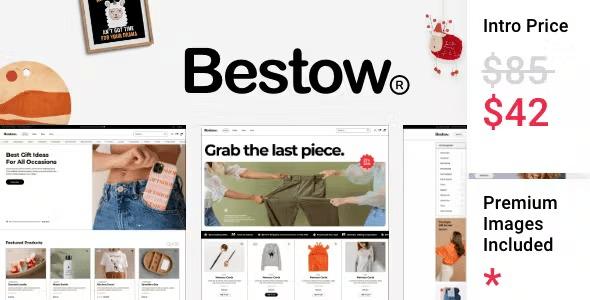 Bestow Gift Shop eCommerce Theme Nulled Free Download