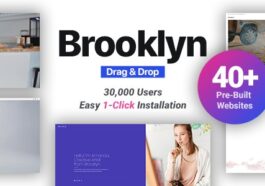 Brooklyn Creative Multi-Purpose Responsive WordPress Theme Nulled Free Download