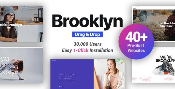 Brooklyn Creative Multi-Purpose Responsive WordPress Theme Nulled Free Download