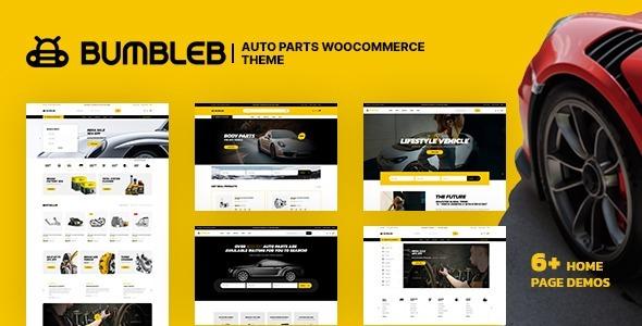 Bumbleb Auto Parts WooCommerce Theme Nulled Free Download