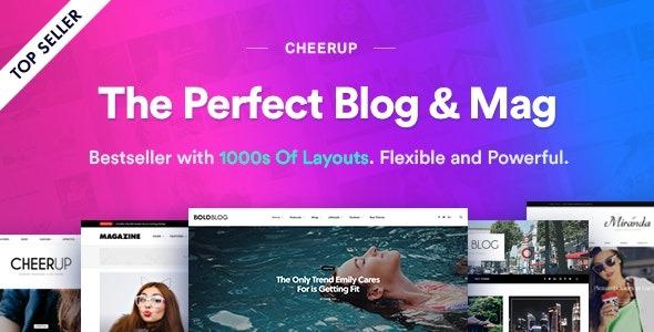 CheerUp Food, Blog & Magazine Nulled Free Download