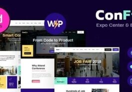 ConFix Expo & Events WordPress Theme Theme Nulled Free Download