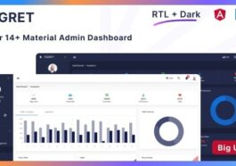 Egret Angular 4 + Material Design Admin Dashboard Template Nulled Free Download