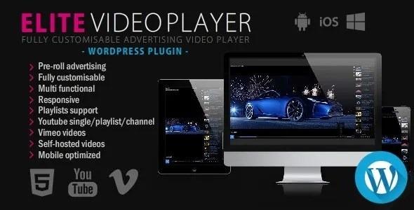 Elite Video Player WordPress plugin Nulled Free Download