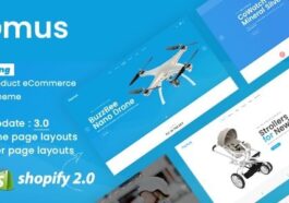 Elomus Shop Single Product Shopify Theme Nulled Free Download